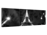 Obraz na plátne Nočná fotka Paríža