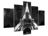 Obraz na plátne Nočná fotka Paríža