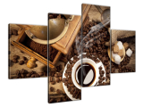 Obraz do kuchyne Aromatická káva