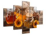 Obraz do kuchyne Včelí med