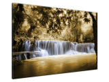 Obraz na plátne Krásny vodopád