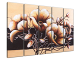 Štýlový obraz na stenu Krásne kvety