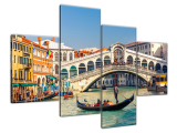 Obraz Most Rialto v Benátkach