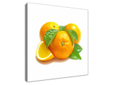 Abstraktný obraz Oranžová kompozícia
