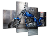 Obraz Chromovaný motocykel