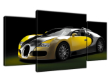 Obraz Žlté Bugatti Veyron