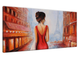 Obraz na stenu Prechádzka v Paríži