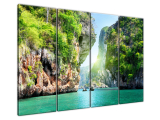 Luxusný obraz Skaly a more v Thajsku