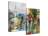 Paríž v daždi - Moderné obrazy