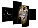 Dizajnové nástenné hodiny Tiger