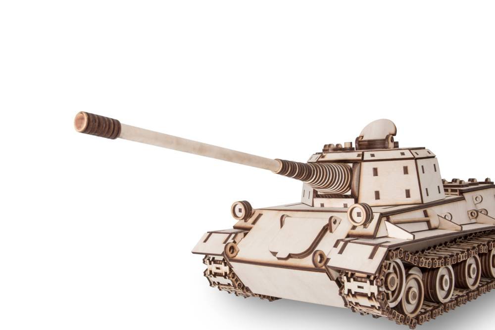 Drevené Puzzle 3D Tank Lowe