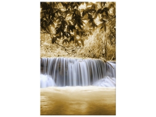 Obraz na plátne Krásny vodopád