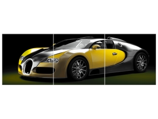 Obraz Žlté Bugatti Veyron