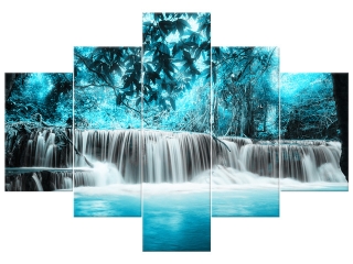 Moderný obraz Vodopád