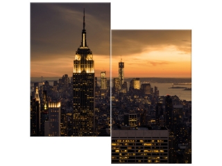 Obraz New York za svitu