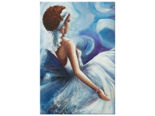 Štýlový obraz na plátne Žena pri tanci