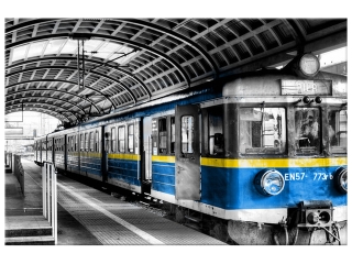 Moderné obrazy na stenu - Vlak