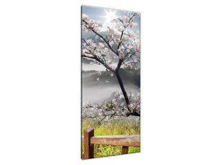 Moderný obraz Kvitnúca višňa