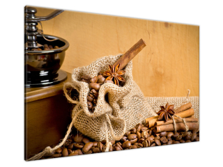 Obraz do kuchyne Aromatická káva