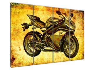Obraz na stenu Športová motorka
