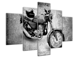Moderný obraz Motocykel