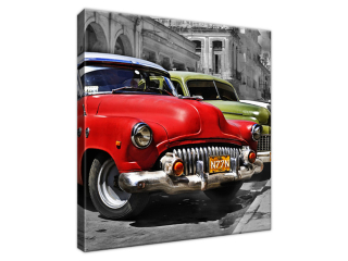 Obraz na plátne Kubánske taxíky