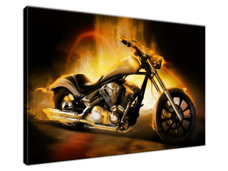 Obraz Motocykel v ohni