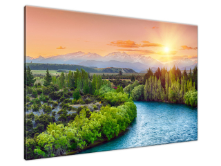 Obraz Rieka Clutha na Novom Zélande
