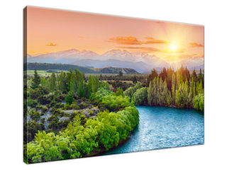 Obraz Rieka Clutha na Novom Zélande