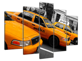Obraz na stenu Taxíky v New Yorku - Ian Muttoo