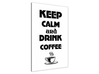 Obraz s nápisom Drink coffee