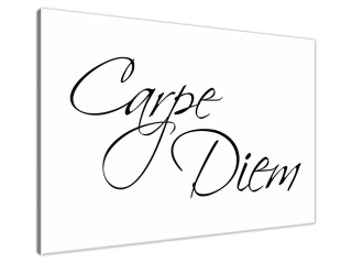 Obraz na plátne s nápisom Carpe Diem