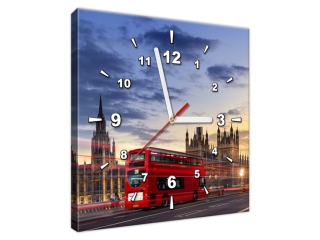 Obraz s hodinami Westministerský palác v Londýne