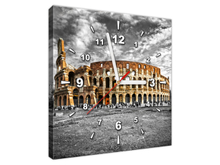 Obraz na stenu s hodinami Majestátne Koloseum