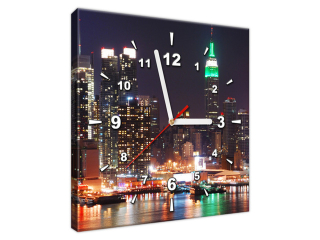 Obraz s hodinami do chodby New York