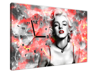Obraz Marylin Monroe s hodinami