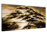 Luxusný obraz Hrubé stromy