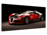 Moderný obraz Červené Bugatti Veyron