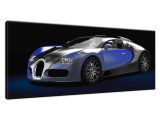 Luxusný obraz Modré Bugatti Veyron