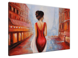 Obraz na stenu Prechádzka v Paríži