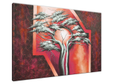 Luxusný obraz na plátne Šarlátový strom