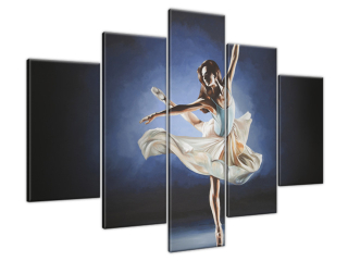 Kvalitný obraz Baletka pri tanci