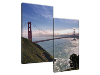Obraz na plátne Golden Gate - Britta Heise