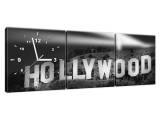 Zaujímavé hodiny na plátne Night in Hollywood